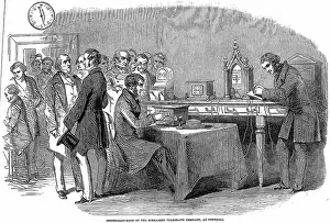 Link: Opening of the London to Paris telegraph link