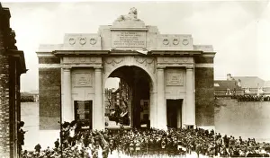 Menin: Opening of Menin Gate, Ypres, Belgium