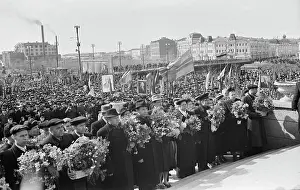 Omsk: Opening of the monument to V. I. Lenin in Omsk
