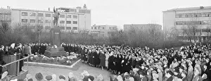 Electrotechnical: Opening of the monument to Vladimir Lenin