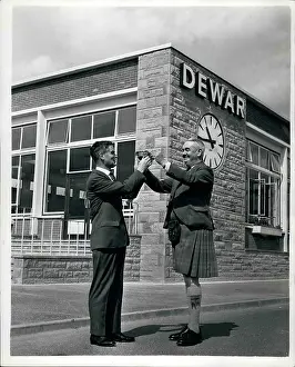 Dewar: Opening of new Dewar whisky plant, Inveralmond, Scotland