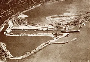 Graving: The Opening of the new Dry Dock at Southampton