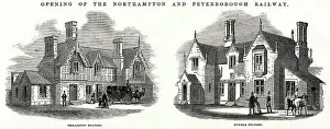 Thrapston: Opening of the Northampton & Peterborough Railway