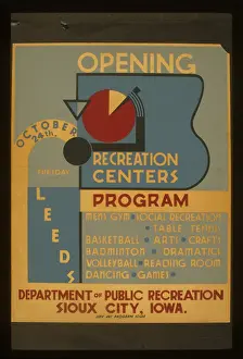 Announcing: Opening October 24th Leeds recreation centers