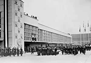 Bourget: Opening of the Paris airport Le Bourget, 1937