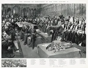 Lords: Opening Parliament 1902