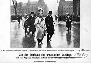 Officially: Opening of the Prussian Landtag, 1899