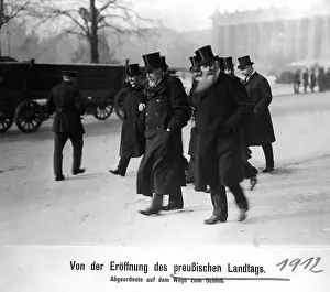 Officially: Opening of the Prussian Landtag, 1899
