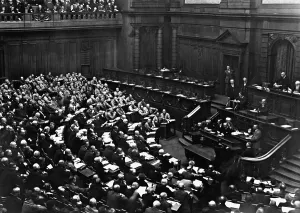 Fraction: Opening of the Reichstag, 1930