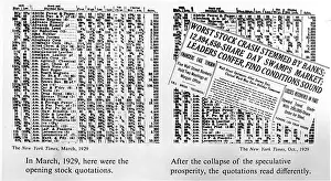 Quotations: The opening stock quotations on the left--how ?