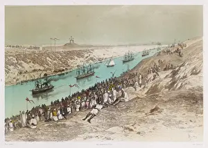 Opening of the Suez Canal