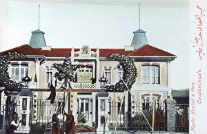 Topiary: Opening of the Sultan Hamidie Hospital, Pera