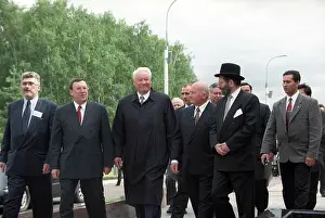 Synagogue: Opening of synagogue in Poklonnaya Hill, 1998