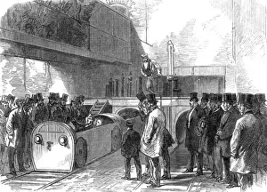 Opening of the tube line between Holborn and Euston