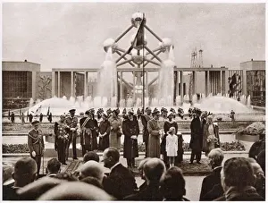 Atomium: Opening of Universal and International Exhibition, Brussels