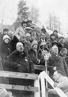Moritz: Opening of the Winter Games in St. Moritz, 1928