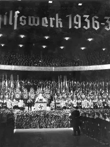 Deutschlandhalle: Opening of the Winter Relief, 1936