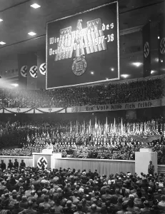 Deutschlandhalle: Opening of the Winter Relief, 1937