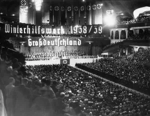 Deutschlandhalle: Opening of the Winter Relief, 1938