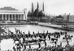 Fairgrounds: Opening of the World Exhibition in Brussels, 1935