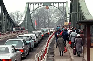 Glienicker: Openings of German-German borders - Glienicker Bridge