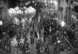 Chandeliers: Opera ball, 1936