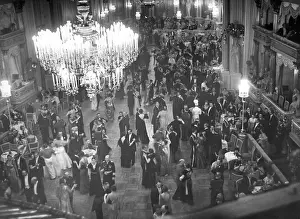 Ballroom: Opera Ball of the Ballet of the State Opera in Berlin, 1936
