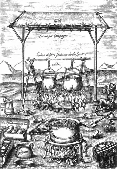 Cookery: Opera of Bartolomeo Scappi, Field Kitchen