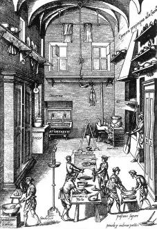 Cookery: Opera of Bartolomeo Scappi, Side Kitchen
