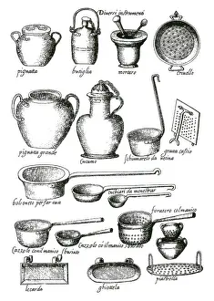 Bartolomeo: Opera of Bartolomeo Scappi, Utensils