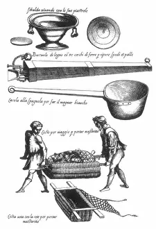 Cookery: Opera of Bartolomeo Scappi, Utensils