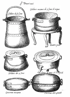 Bartolomeo: Opera of Bartolomeo Scappi, Vessels