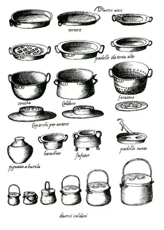 Bartolomeo: Opera of Bartolomeo Scappi, Vessels