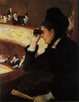 At the Opera, by Cassatt