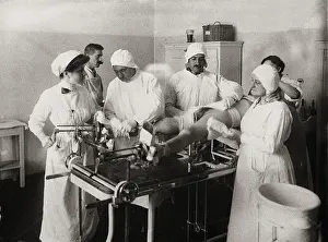 Midwifery: Operating room around 1910