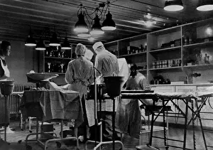 Operate: Operation in a German military hospital in WW2