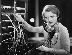 Headsets: Operator assistance at the telephone switchboard