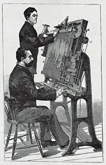 Compositor: Operators of a Type Composing Machine
