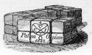 Waterproof: Opium trade, 1844