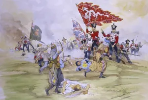 Malcolm Greensmith Collection: The Opium Wars - Capture of Chinese Dragon