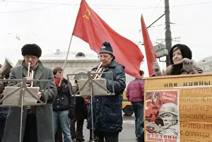 Manege: Opposition in Manege Square, 1992