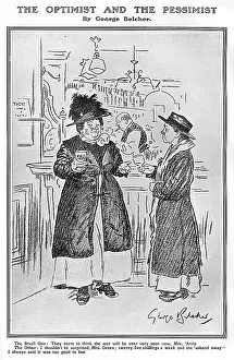 Allowance: The Optimist & the Pessimist by George Belcher, WW1