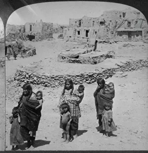 Adobe: Oraibi - Hopi - Native Americans - Historical