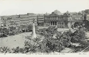 Armes: Oran - Place D'Armes and the Town Hall