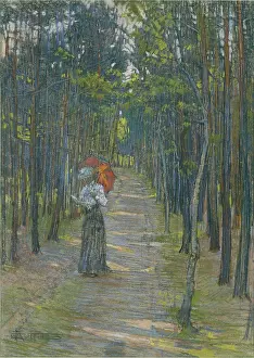 Adela: The Orange Parasol