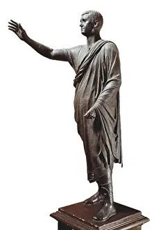 Aulus: Orator or Arringatore. 90 BC. Representation