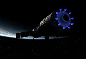 Orbital: An orbital maintenance platform fires it liquid-propellant ?