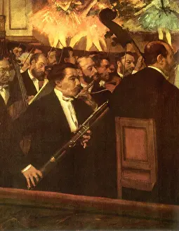 Woodwind: The Orchestra of the Opera, by Degas