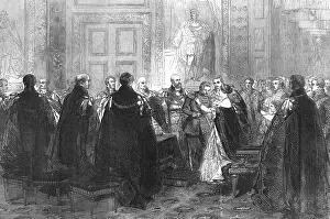 Kaiserin: Order of the Garter bestowed at Windsor Castle Chapter Room