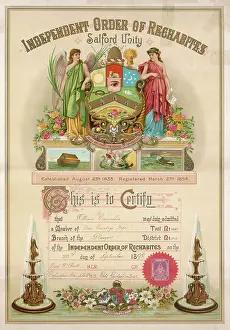 Rechabites: ORDER OF RECHABITES 1898